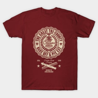 The Great Tri County Bake Off and Pie Eat T-Shirt